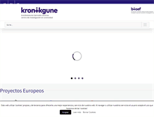 Tablet Screenshot of kronikgune.org